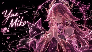 霓虹粉樱祈愿少女