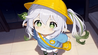软萌幼稚园白发少女