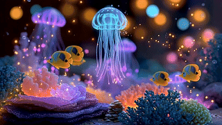 梦幻发光海底世界