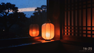 窗棂暖灯【雨后初霁·音频微光·深夜陪伴】