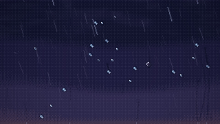 玻璃上的雨