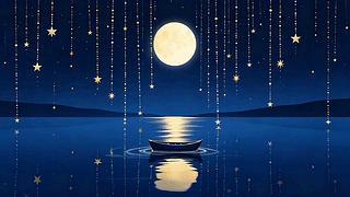 中秋月圆之夜