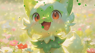 Sprigatito 可爱