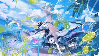 【鸣潮】琳奈 泳装 4k60hz