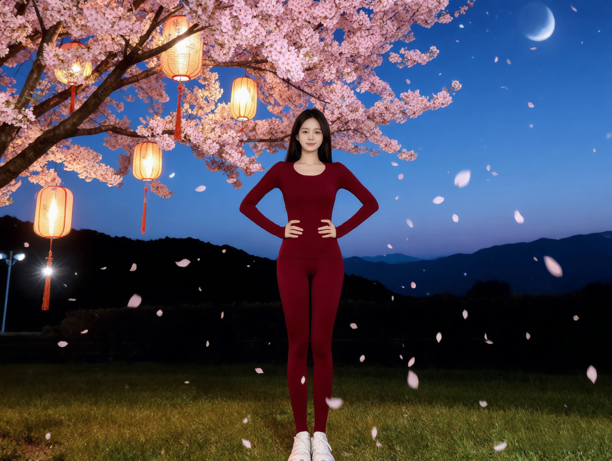瑜伽美女