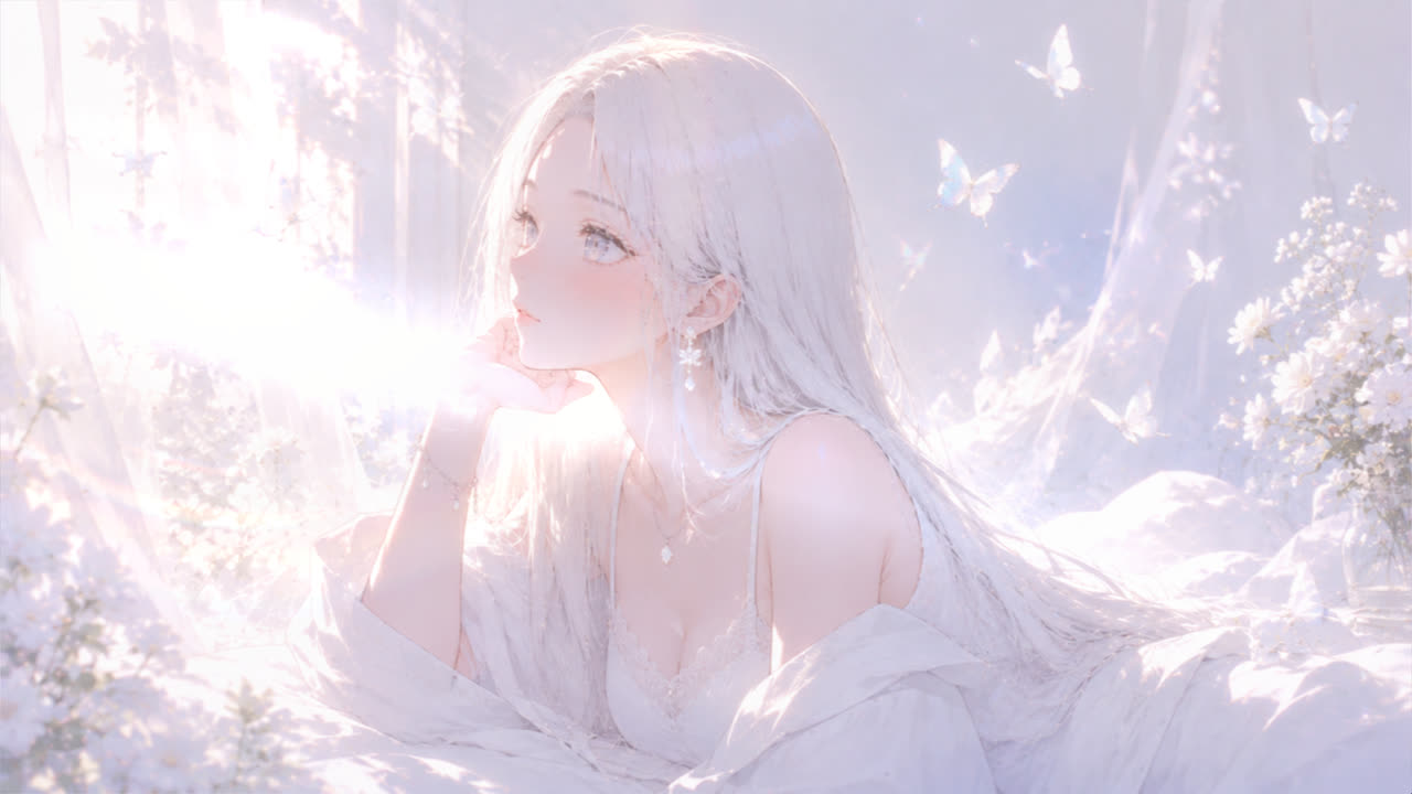 白色蝴蝶