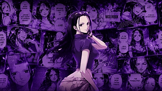 漫画面板 Nico Robin 4K
