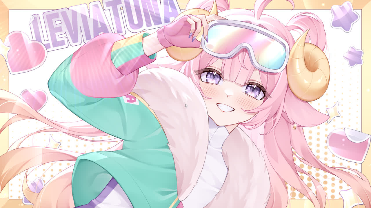 Racing Leviatuna VTuber 壁纸