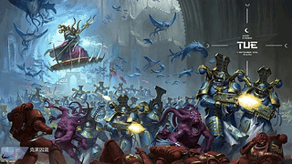 千子军团 vs 血天使 wh40k