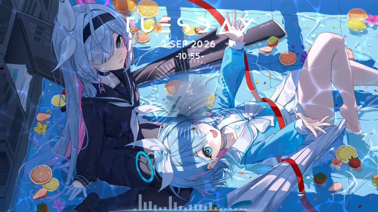 -Blue Archive-阿罗娜×普拉娜-蔚蓝档案-