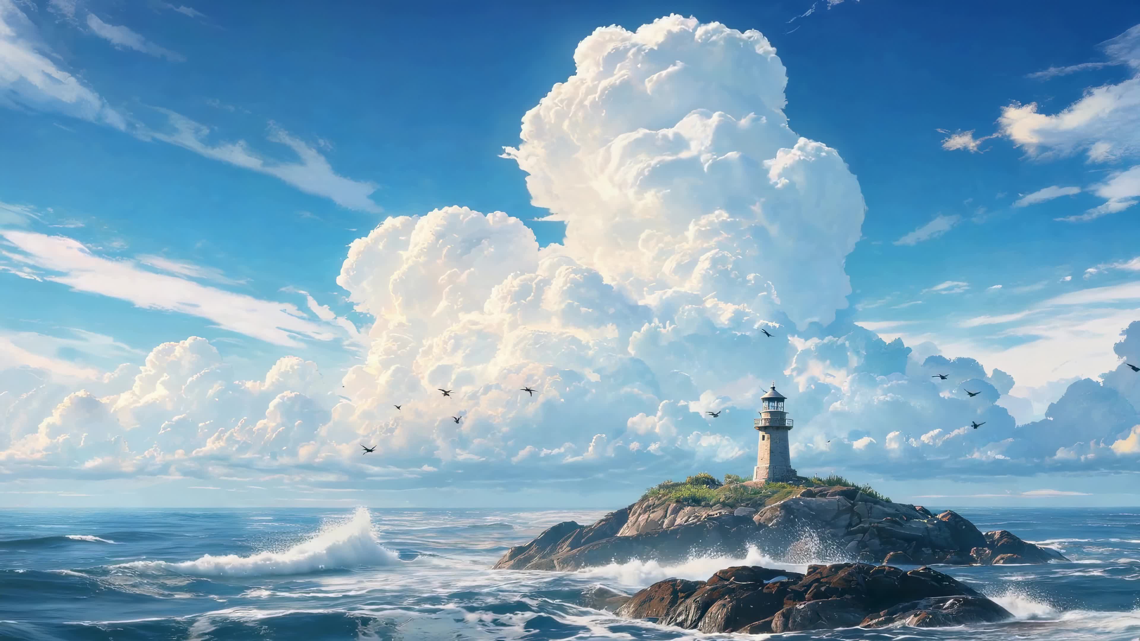 海岸灯塔