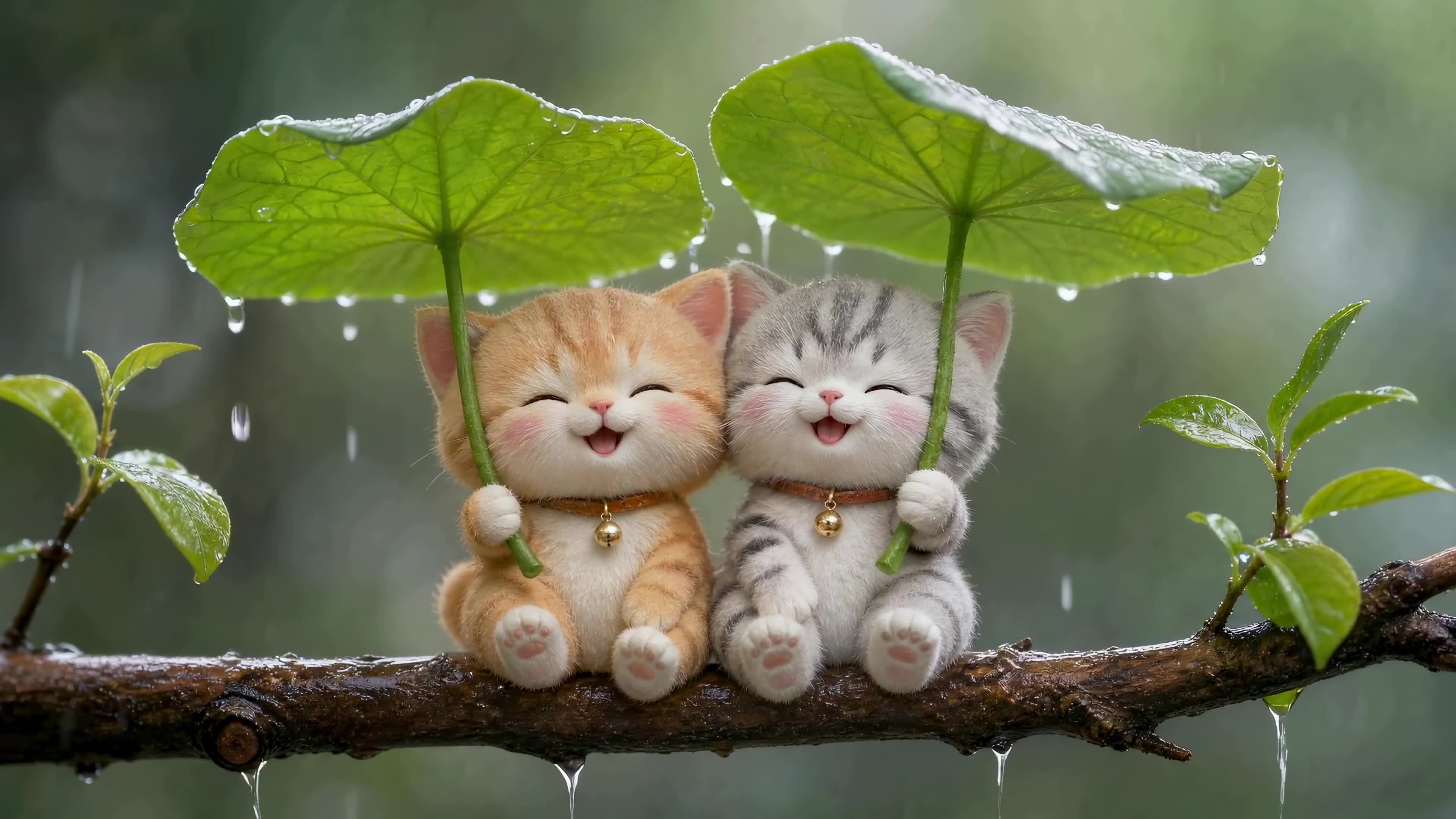 荷叶小猫