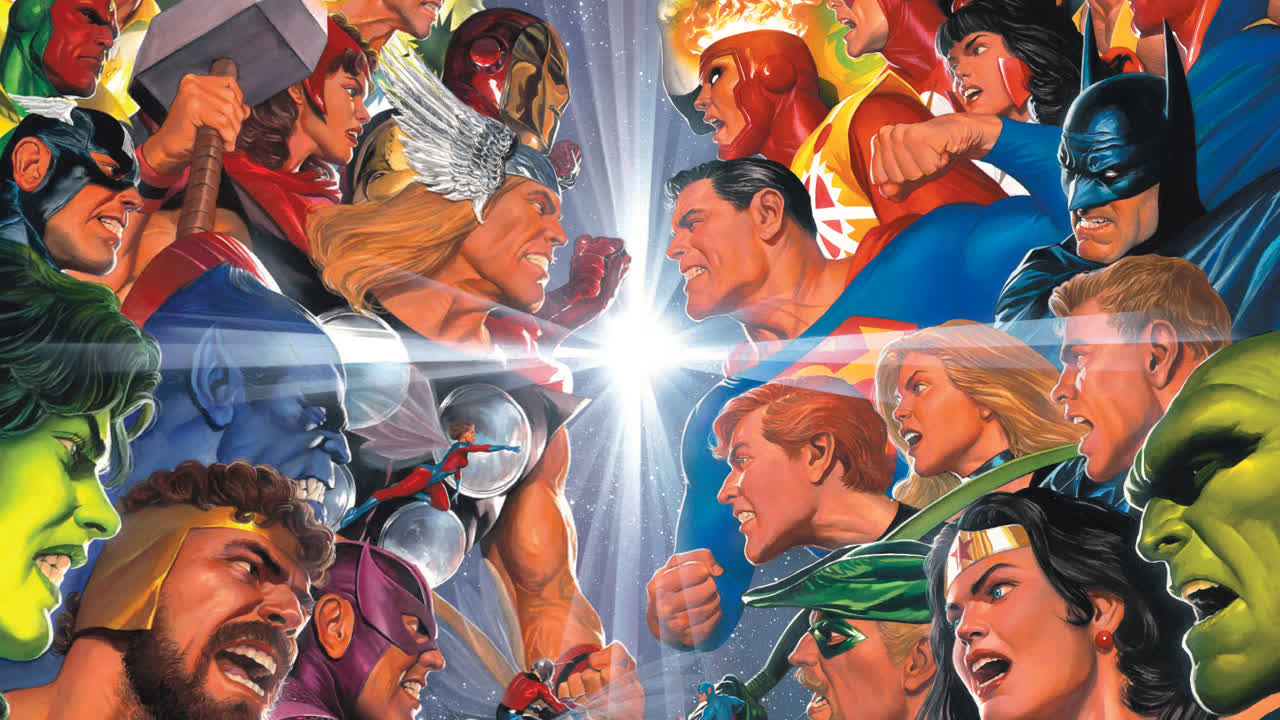 Alex Ross - JLA 复仇者联盟 对决