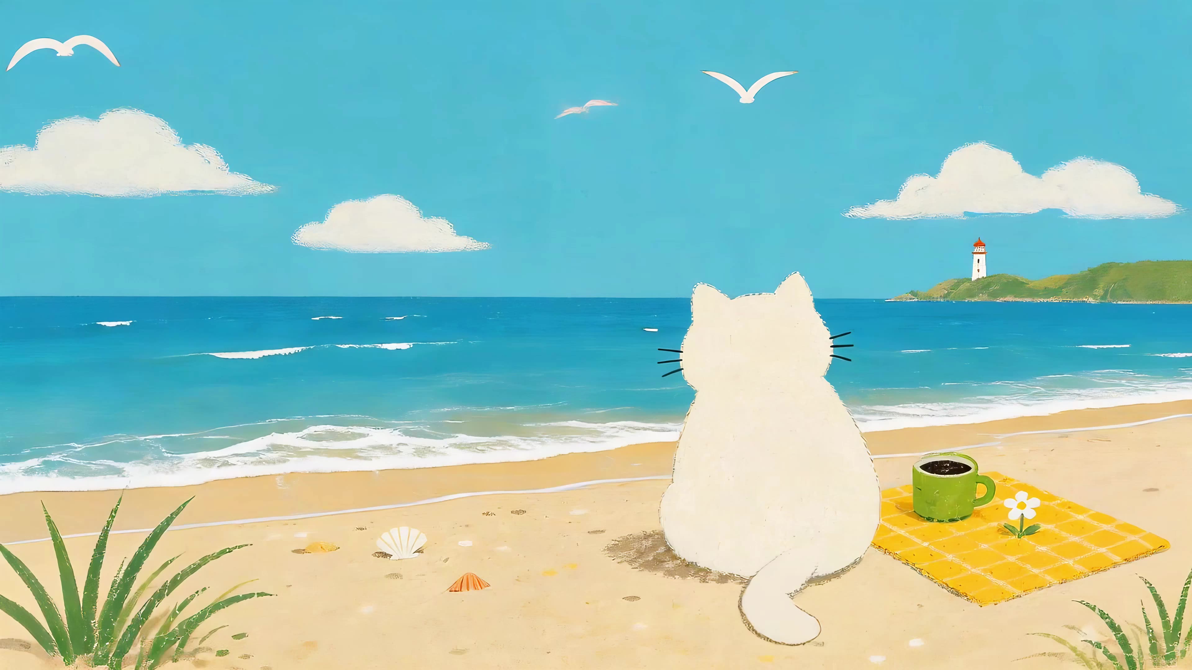海边小猫