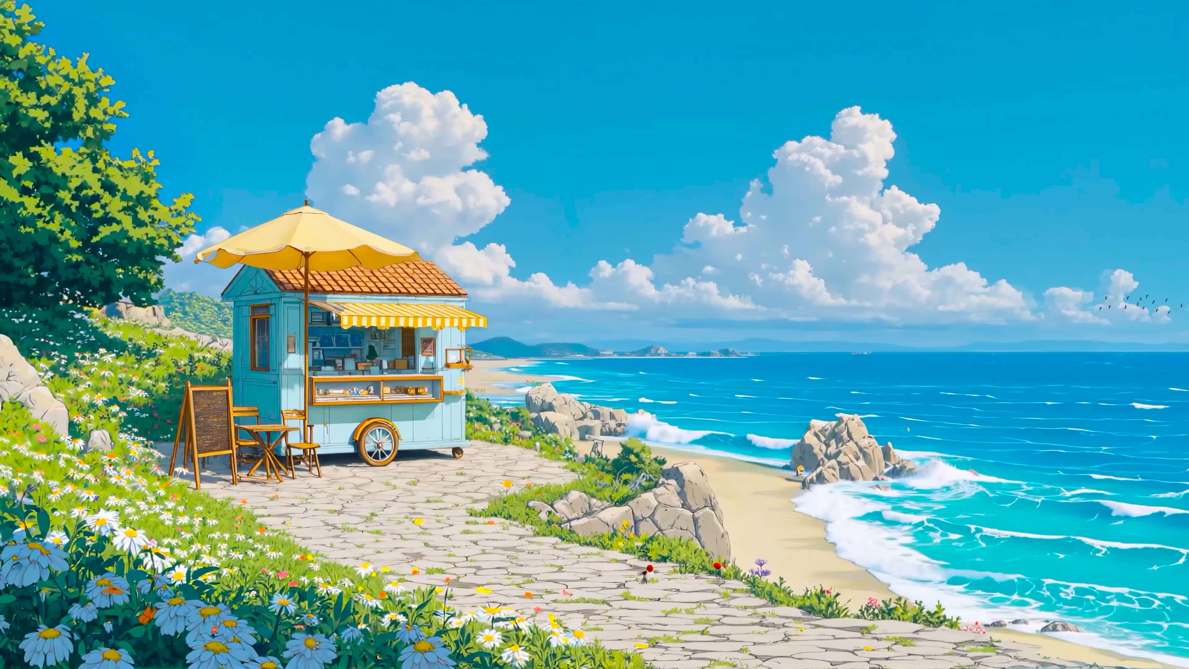 海景治愈便利车