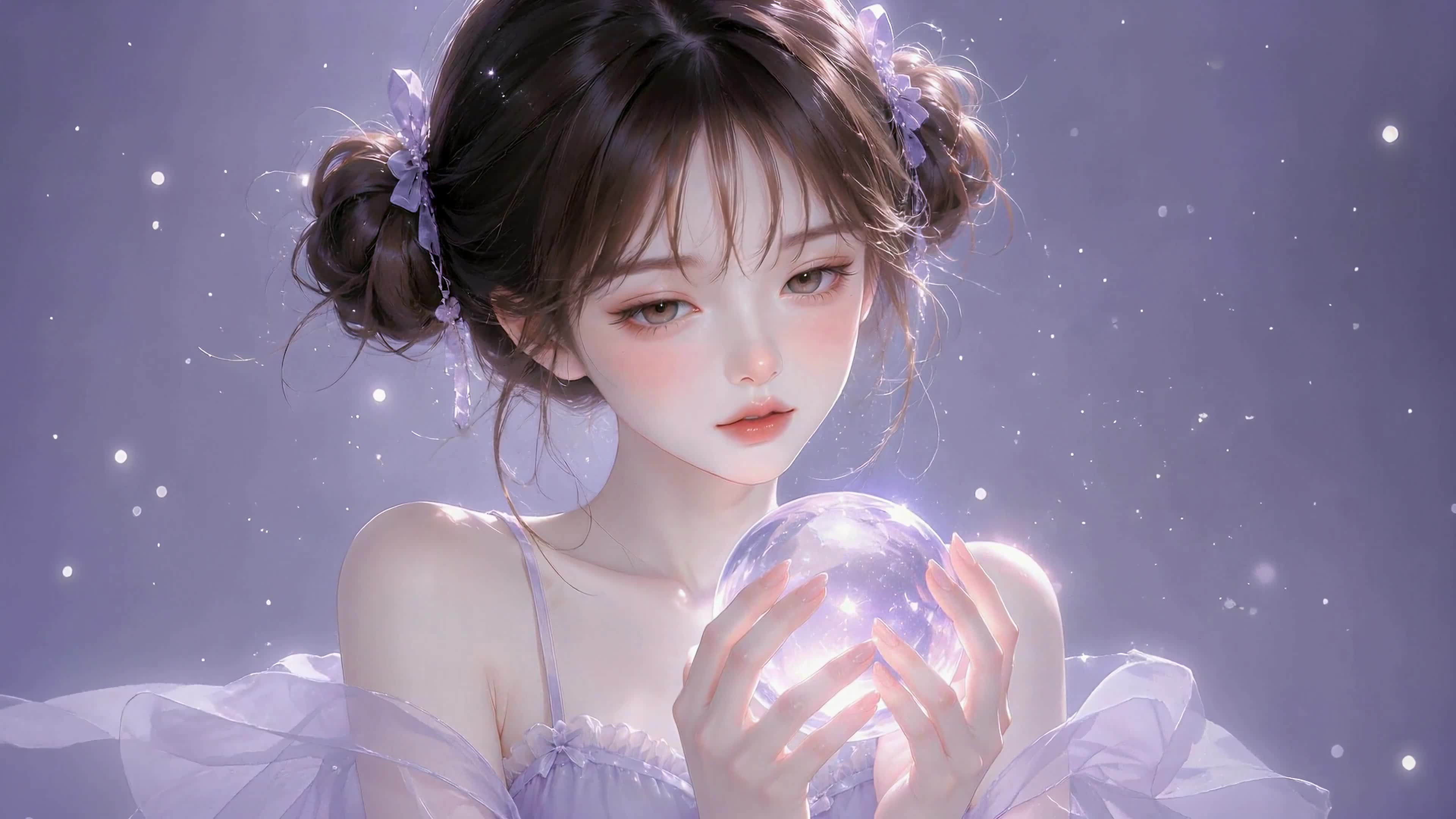 梦幻紫晶少女