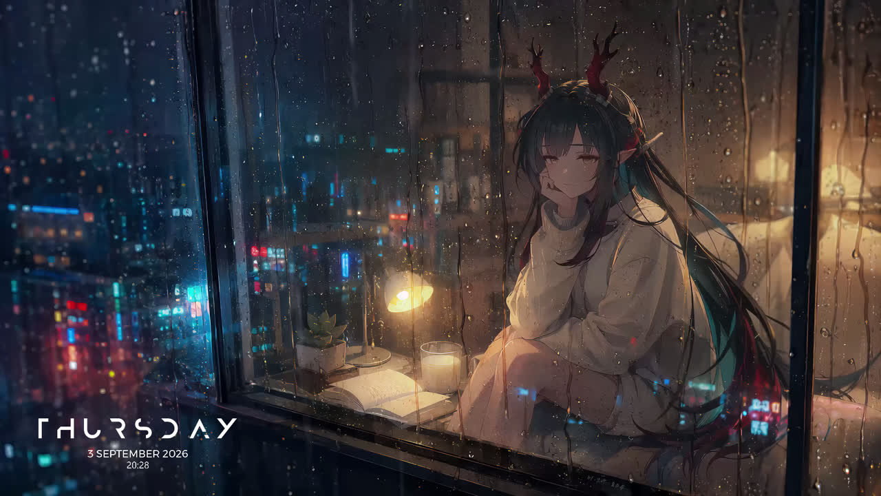 庄芳怡 雨
