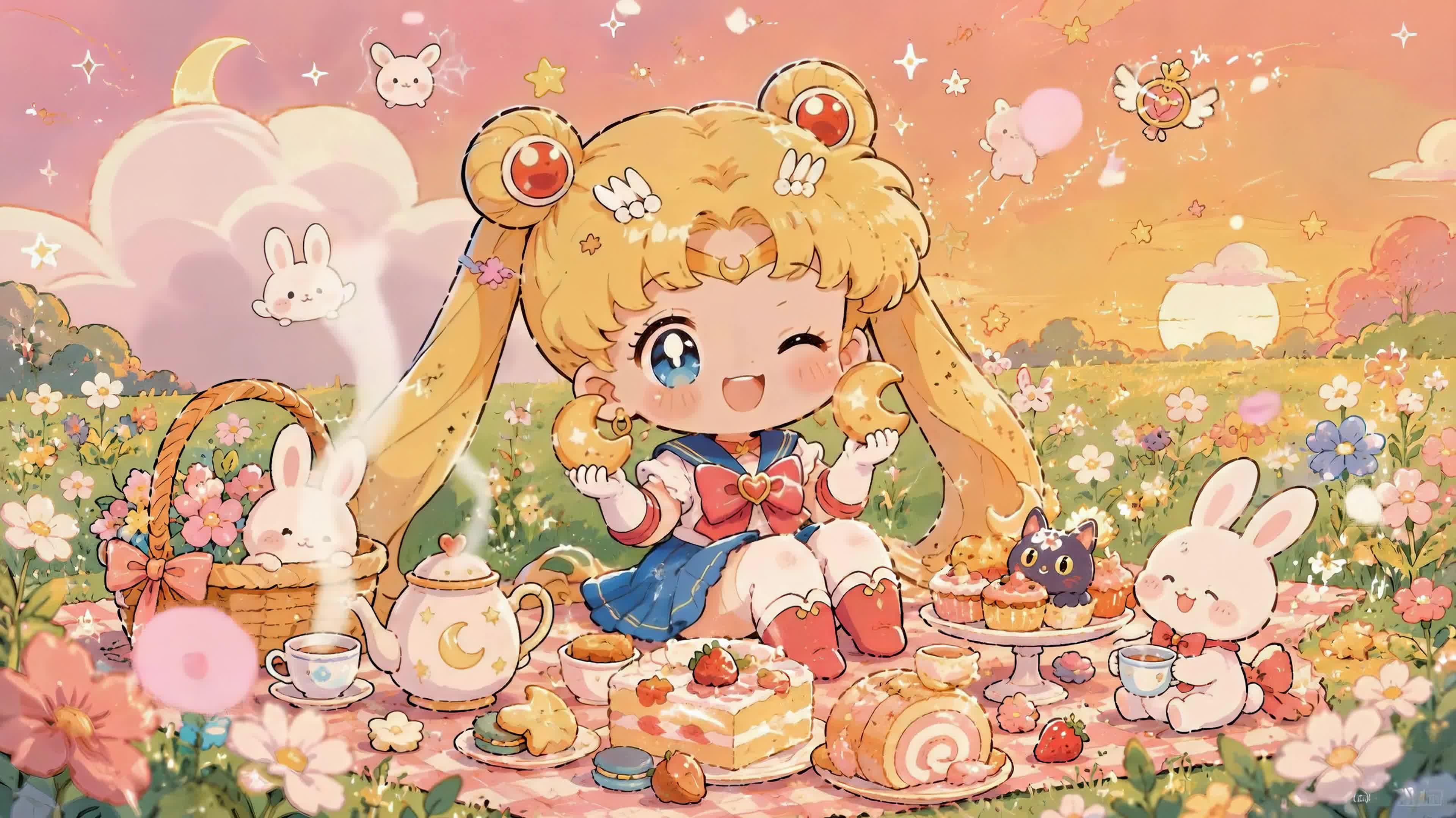 甜系少女野餐时光