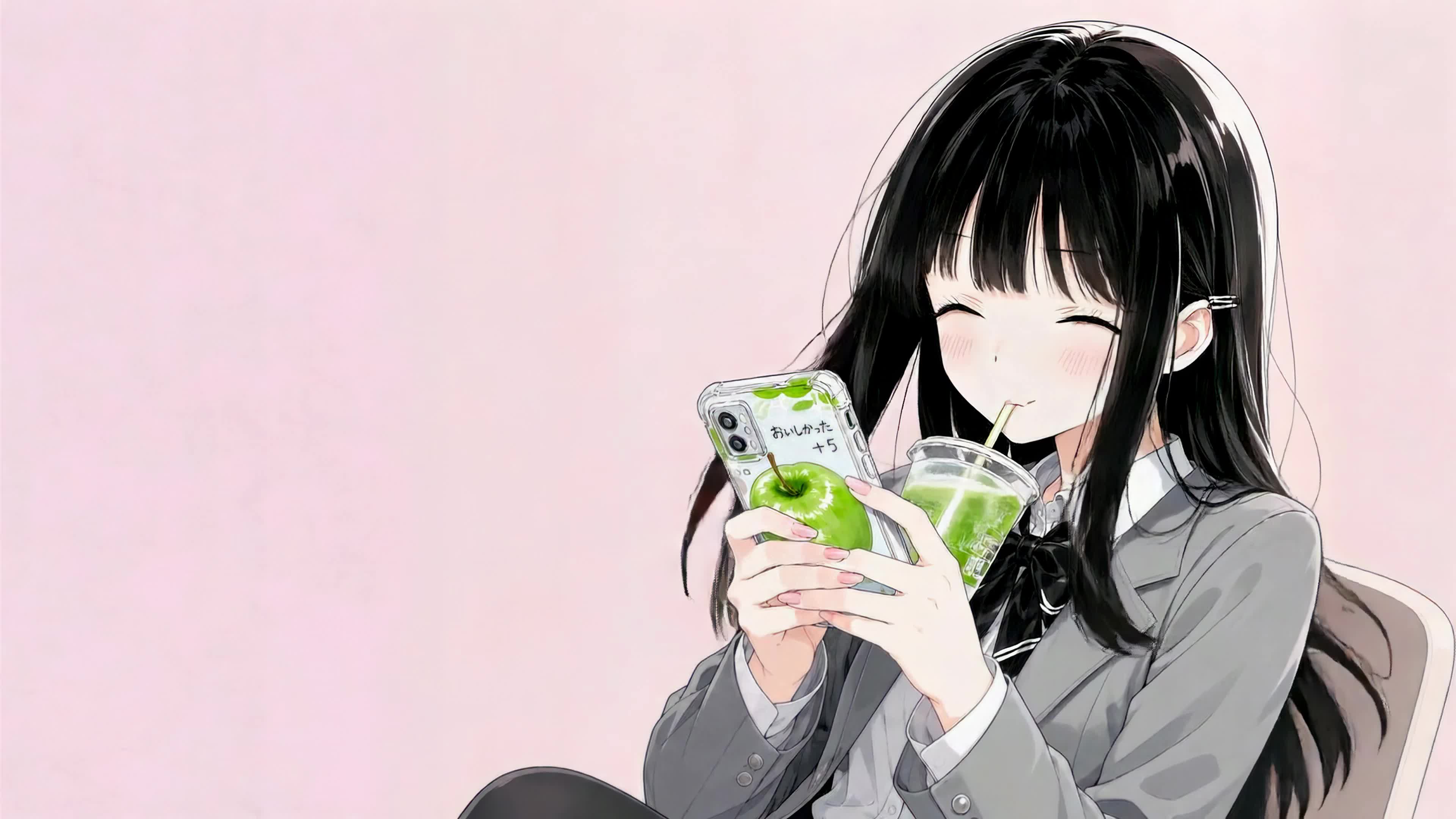 清新校园少女