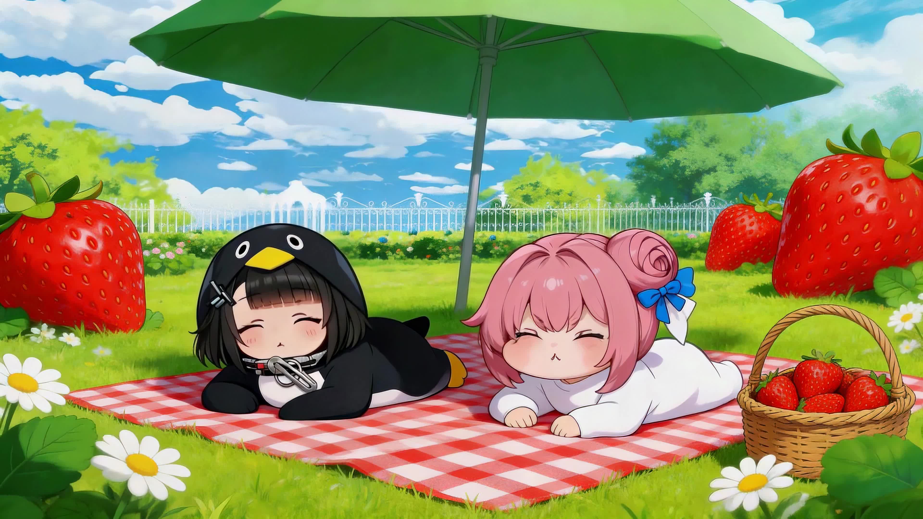 草莓野餐会