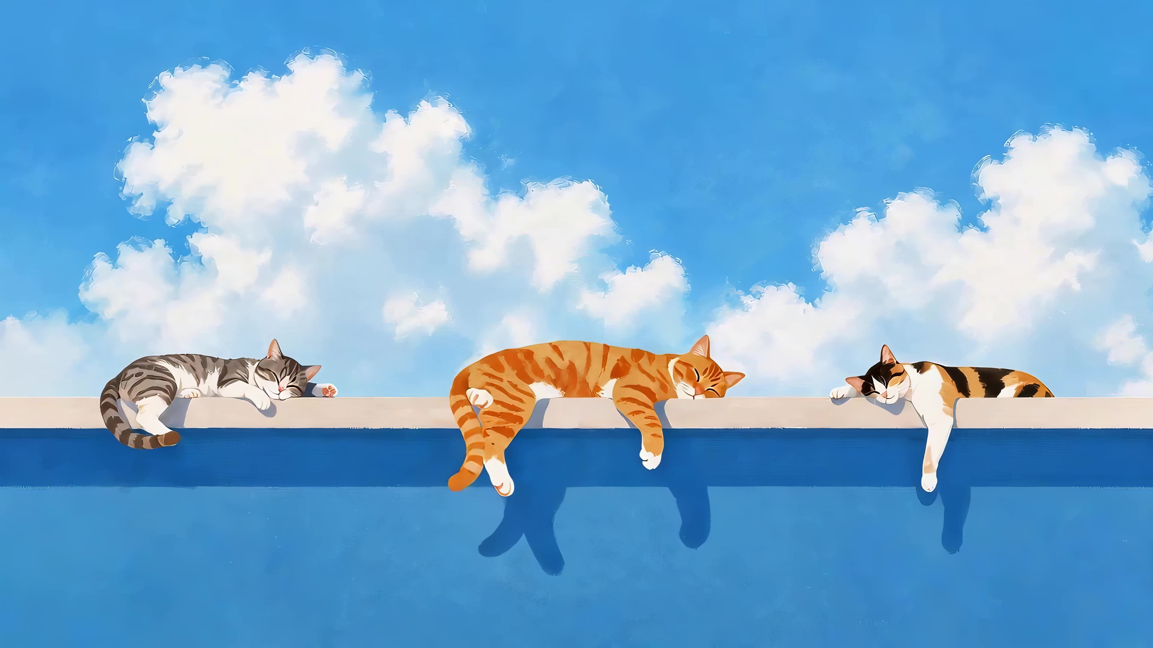 慵懒的猫咪