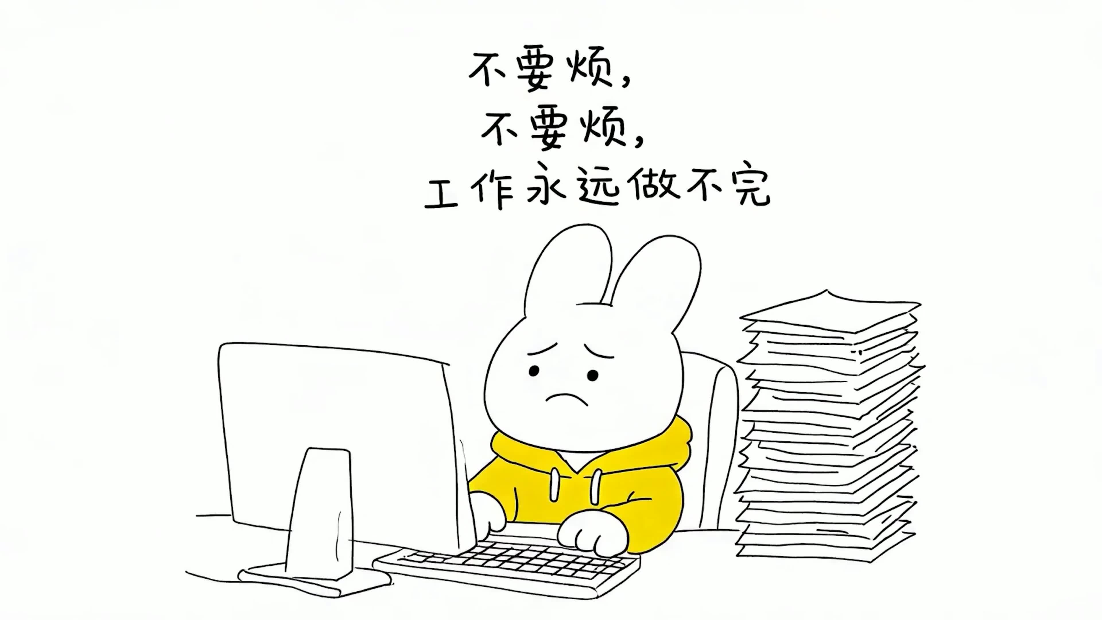 工作永远做不完