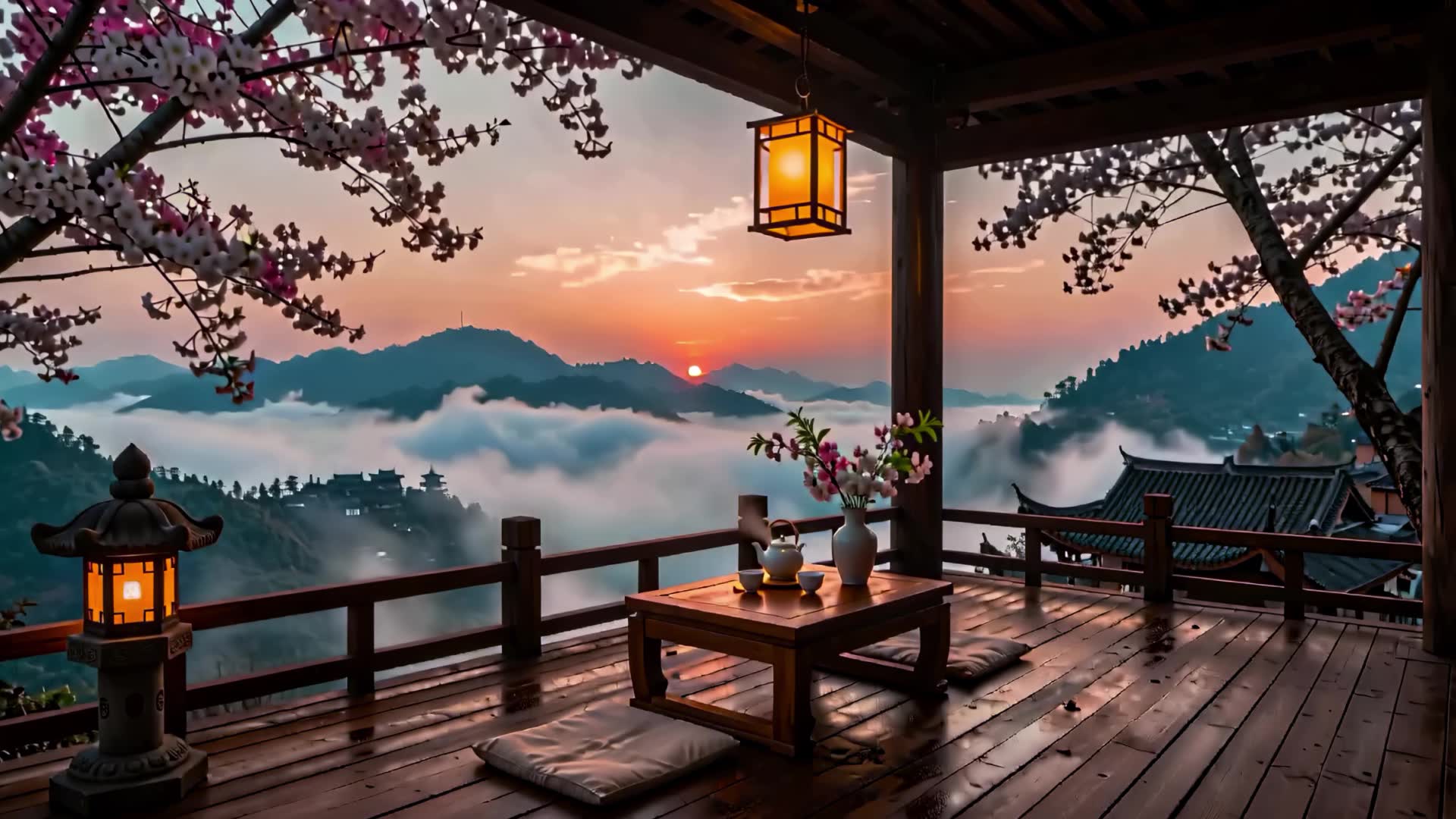 山榭云涌