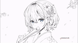 和服少女-物语花绫