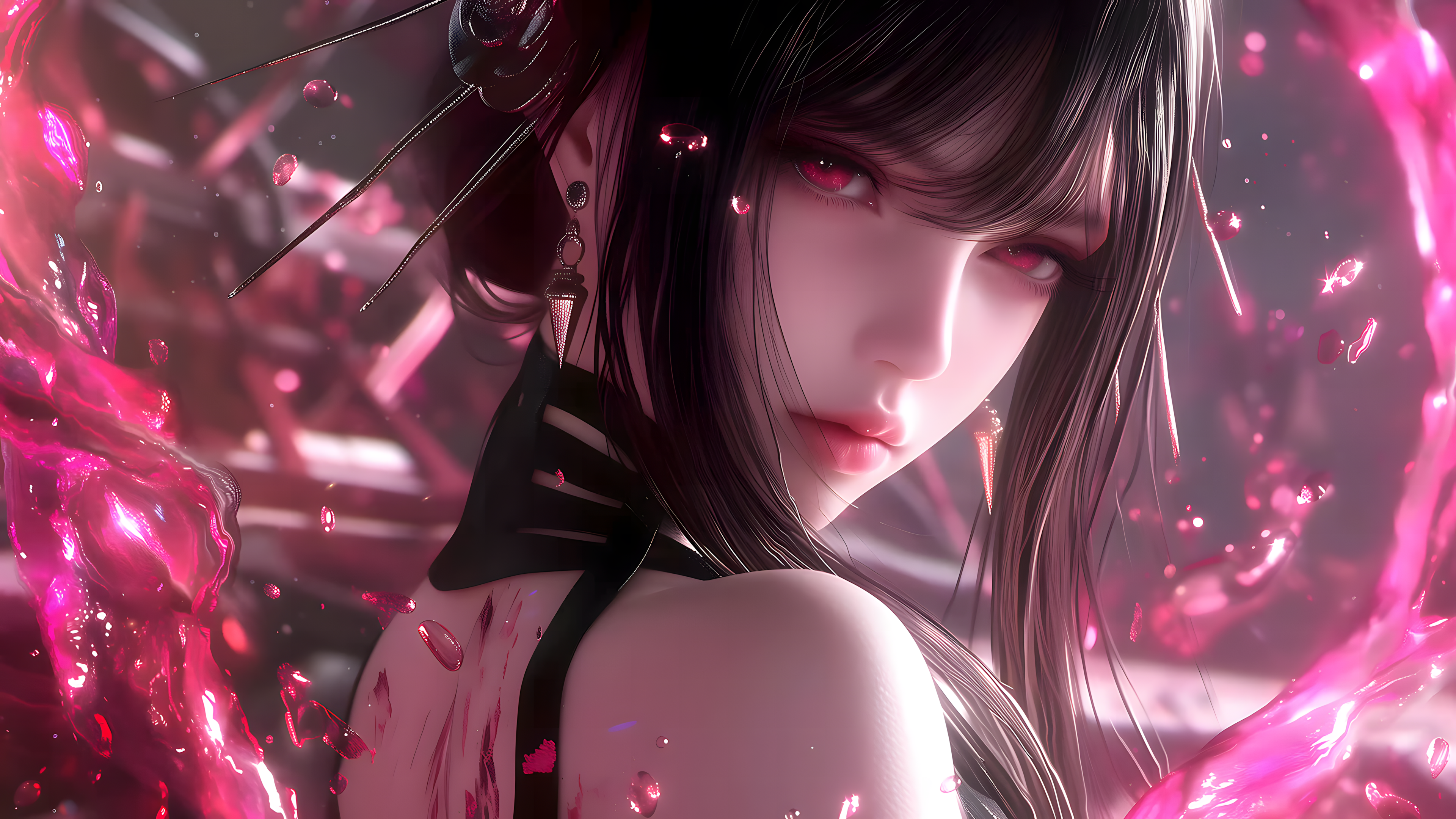 【哲风壁纸】动漫人物-古风少女