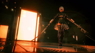 2B X 赛博朋克