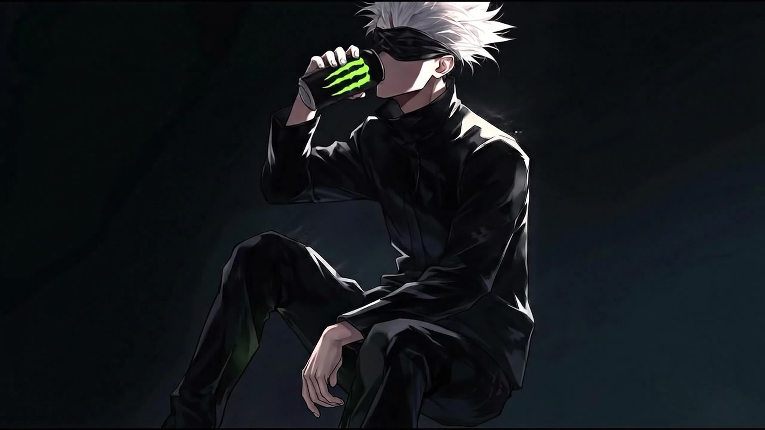 五条悟 | 动态 2K 壁纸 Monster Energy⚡