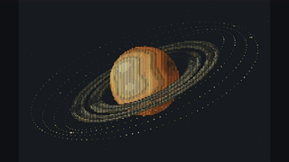 ASCII 土星
