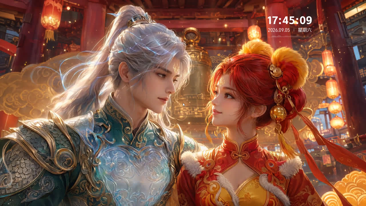 龙凤呈祥·甜暖对视