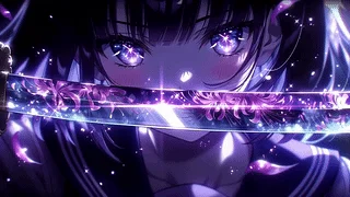 星瞳刀紫色