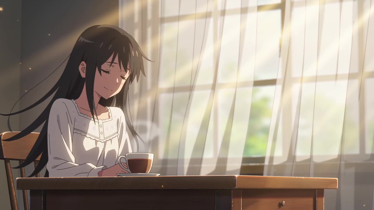 窗旁的女孩