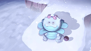 雪覆悬崖上的Vegandragora