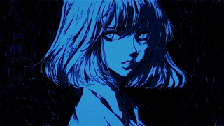 女孩蓝色 -HVZE