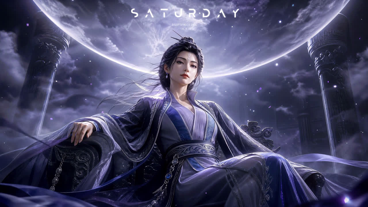 凡人修仙传南宫阙月下循环动态壁纸