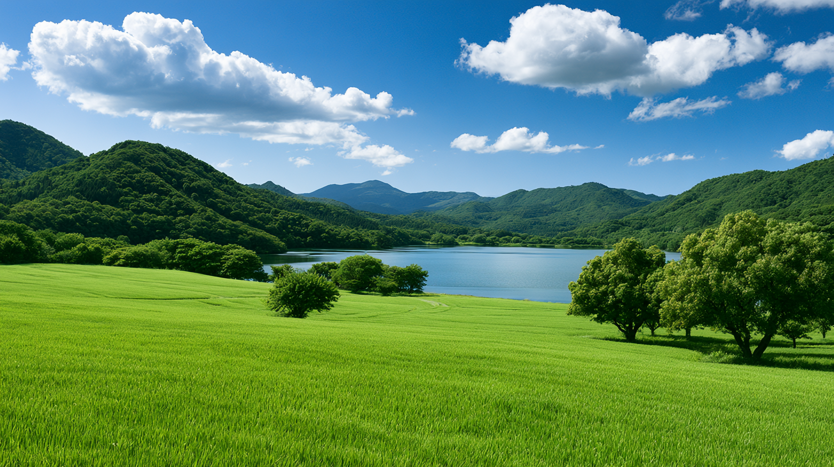 山水美丽风景