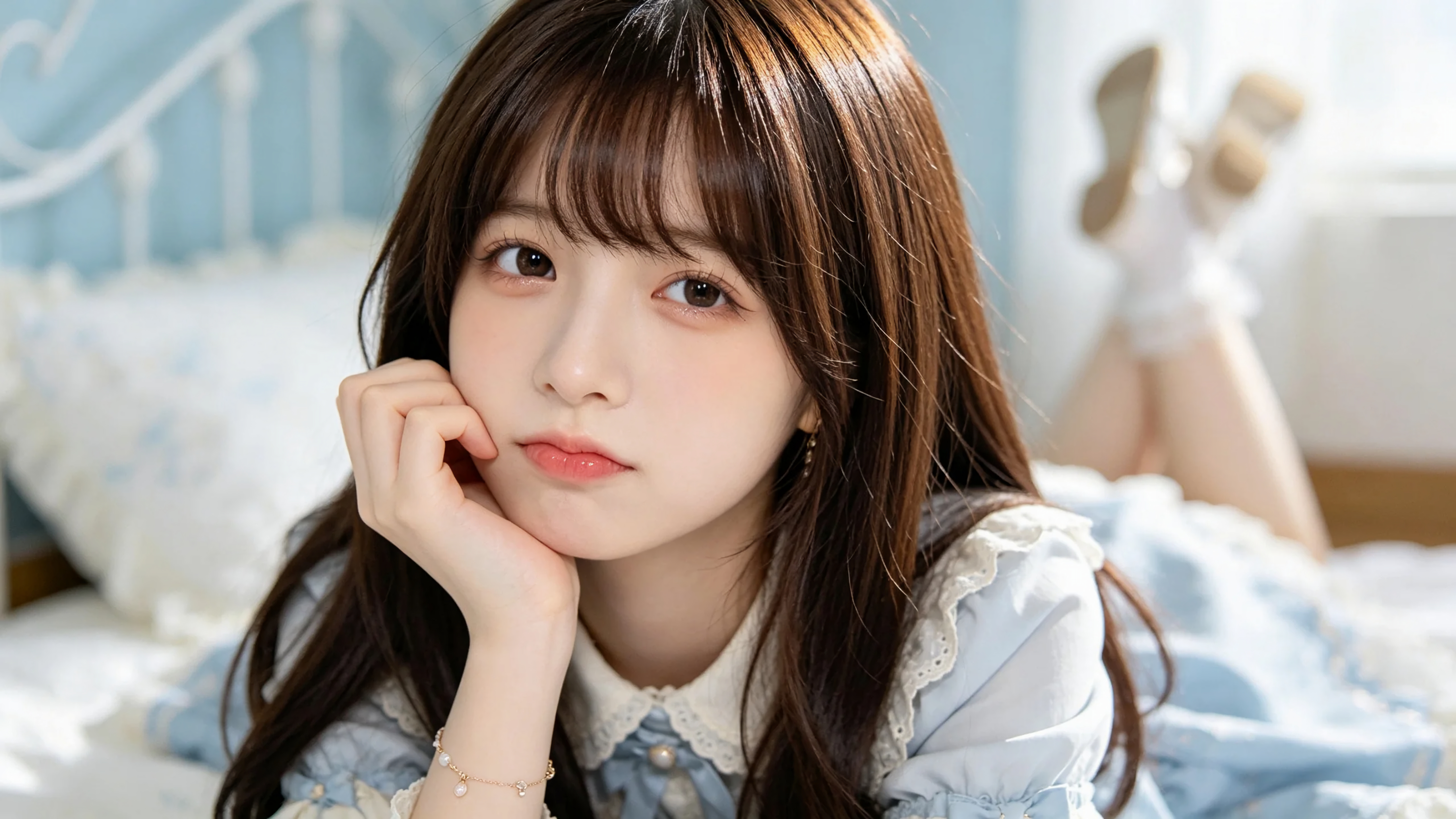 甜美可爱美女