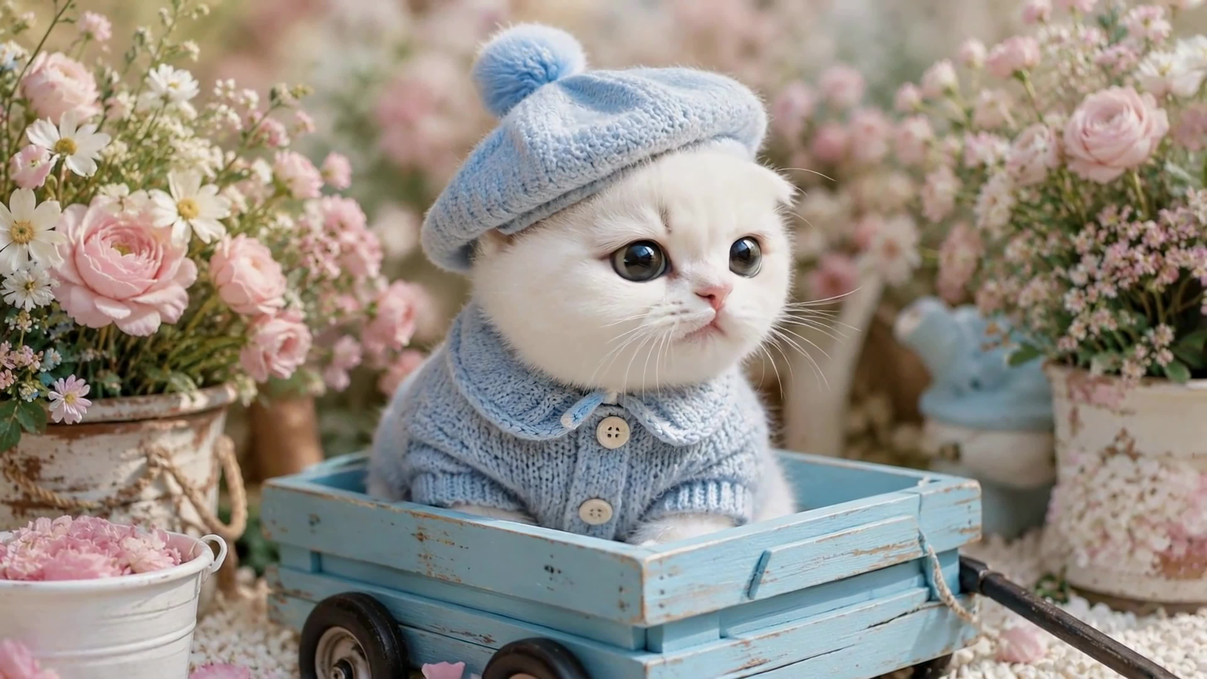 花房软萌小奶猫