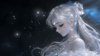 闪耀银月少女