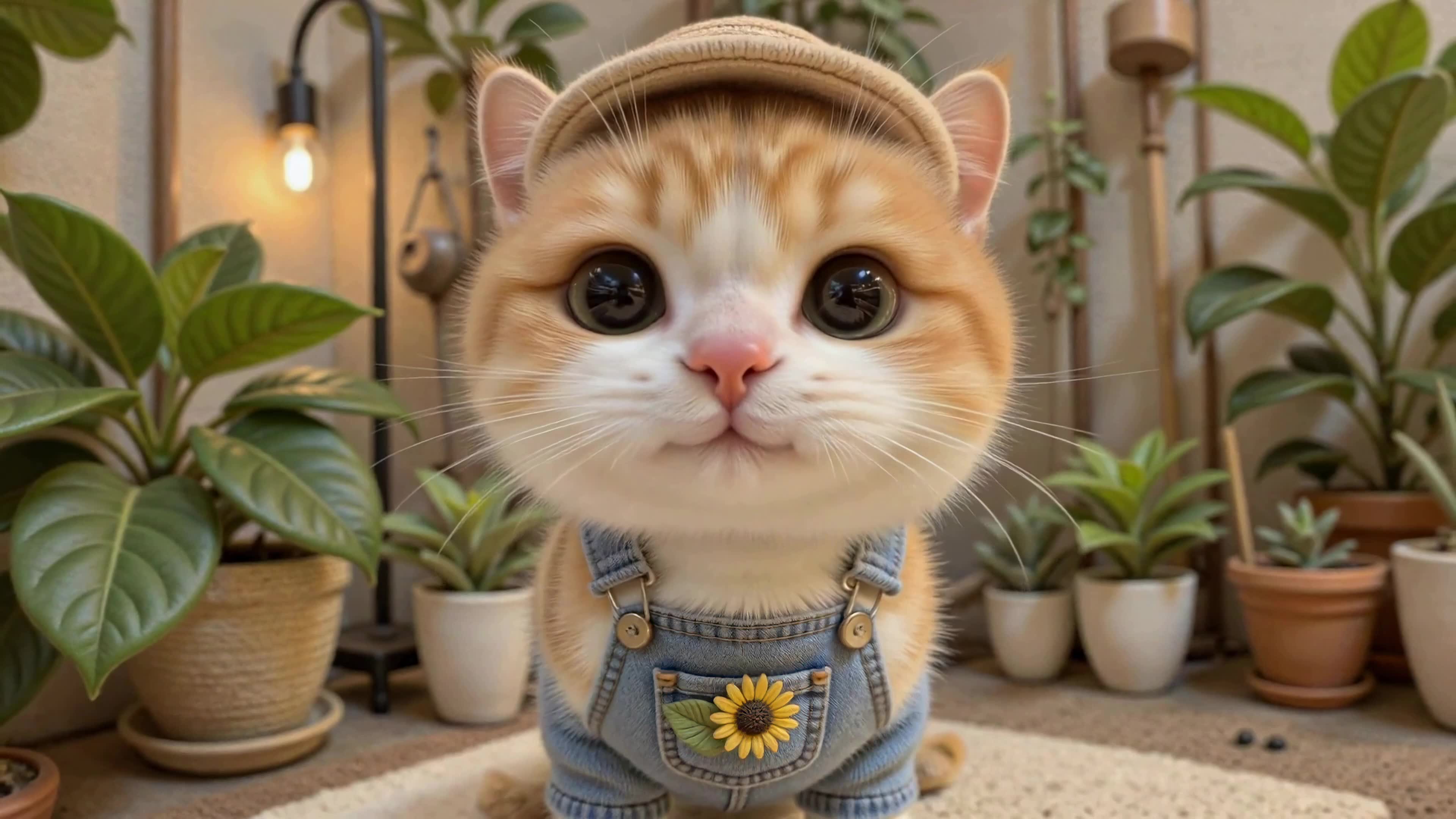 软萌居家橘小猫