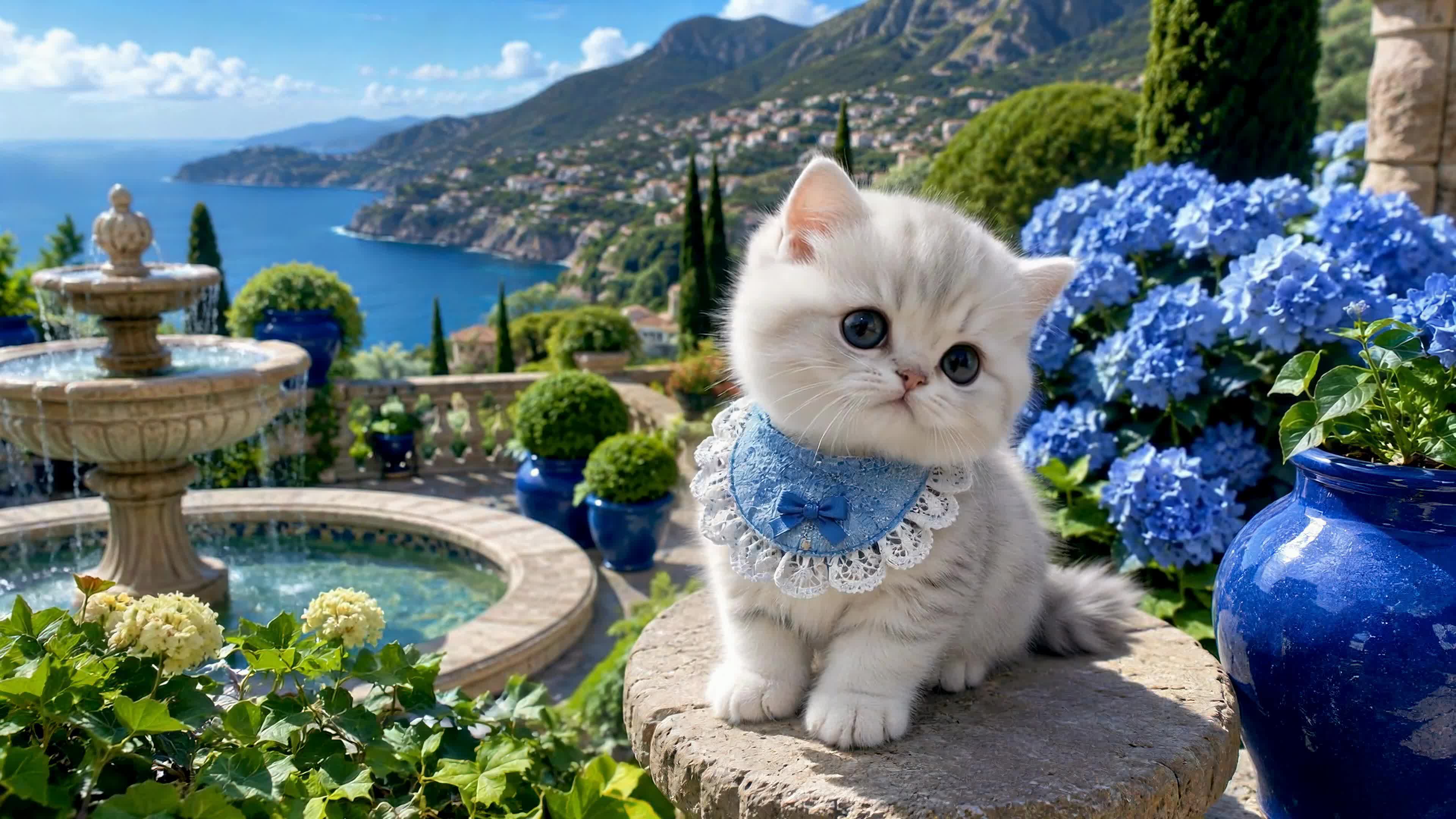 临海花园小萌猫