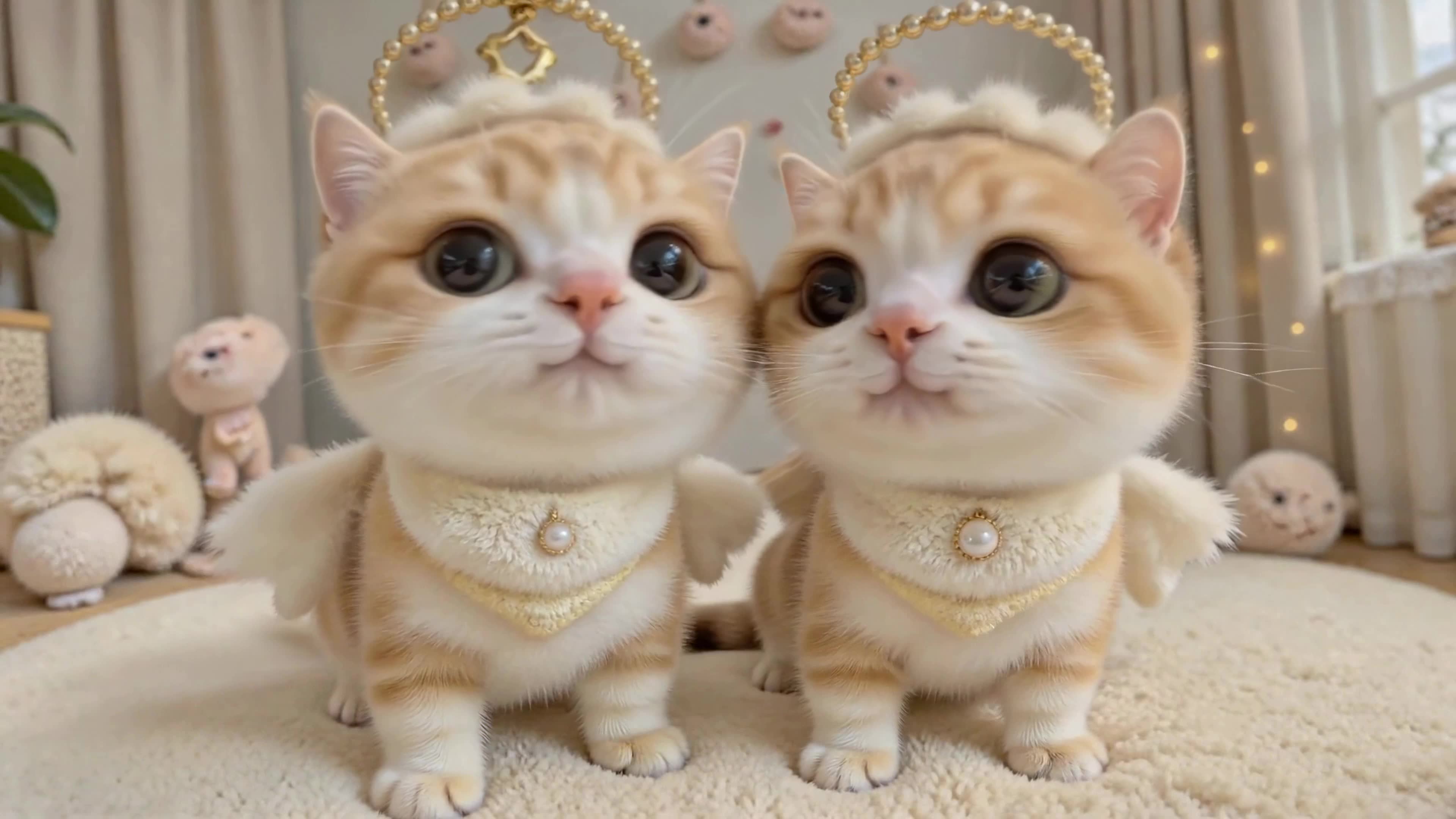 软萌天使小橘猫