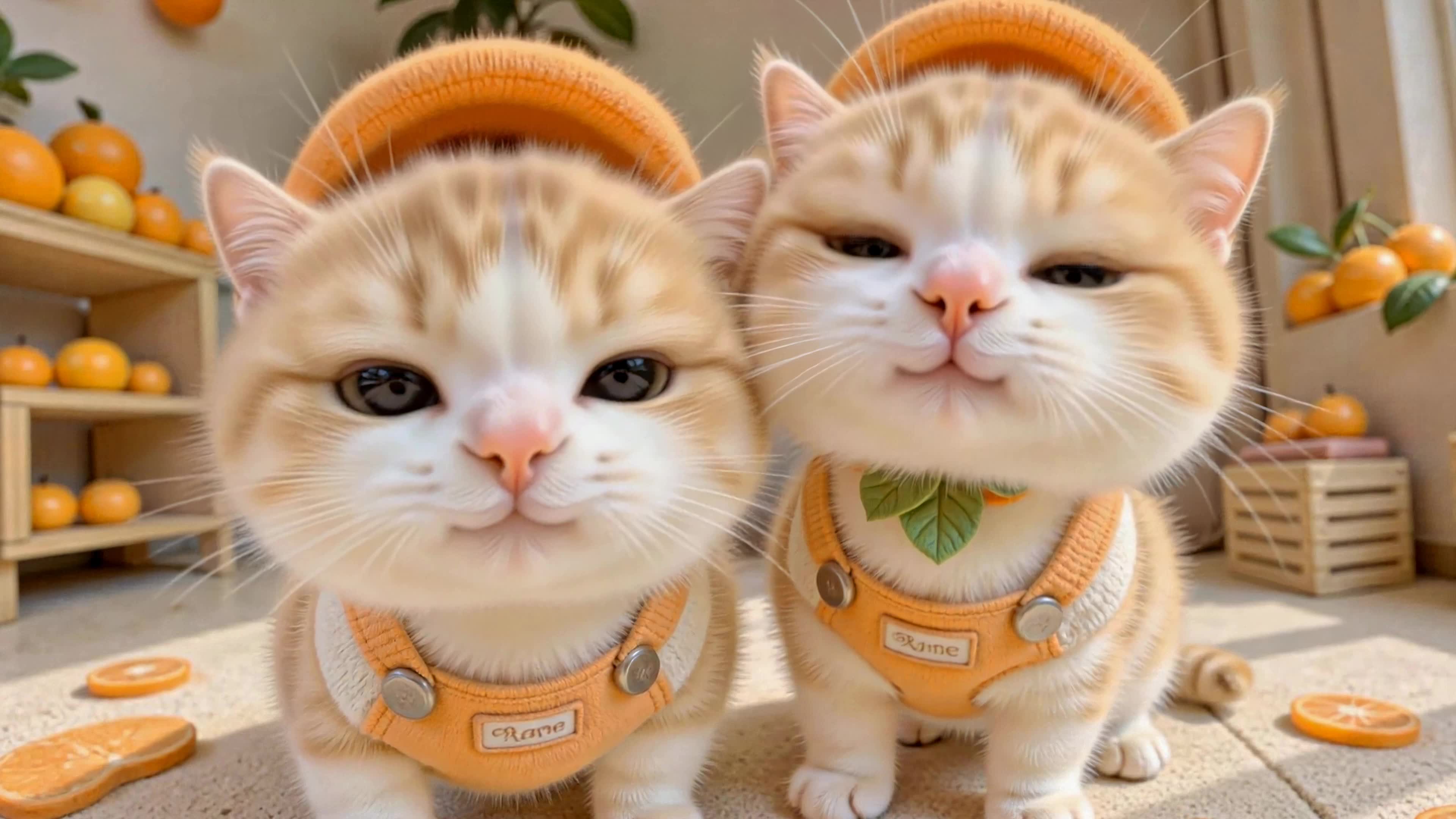 橙香软萌小猫咪