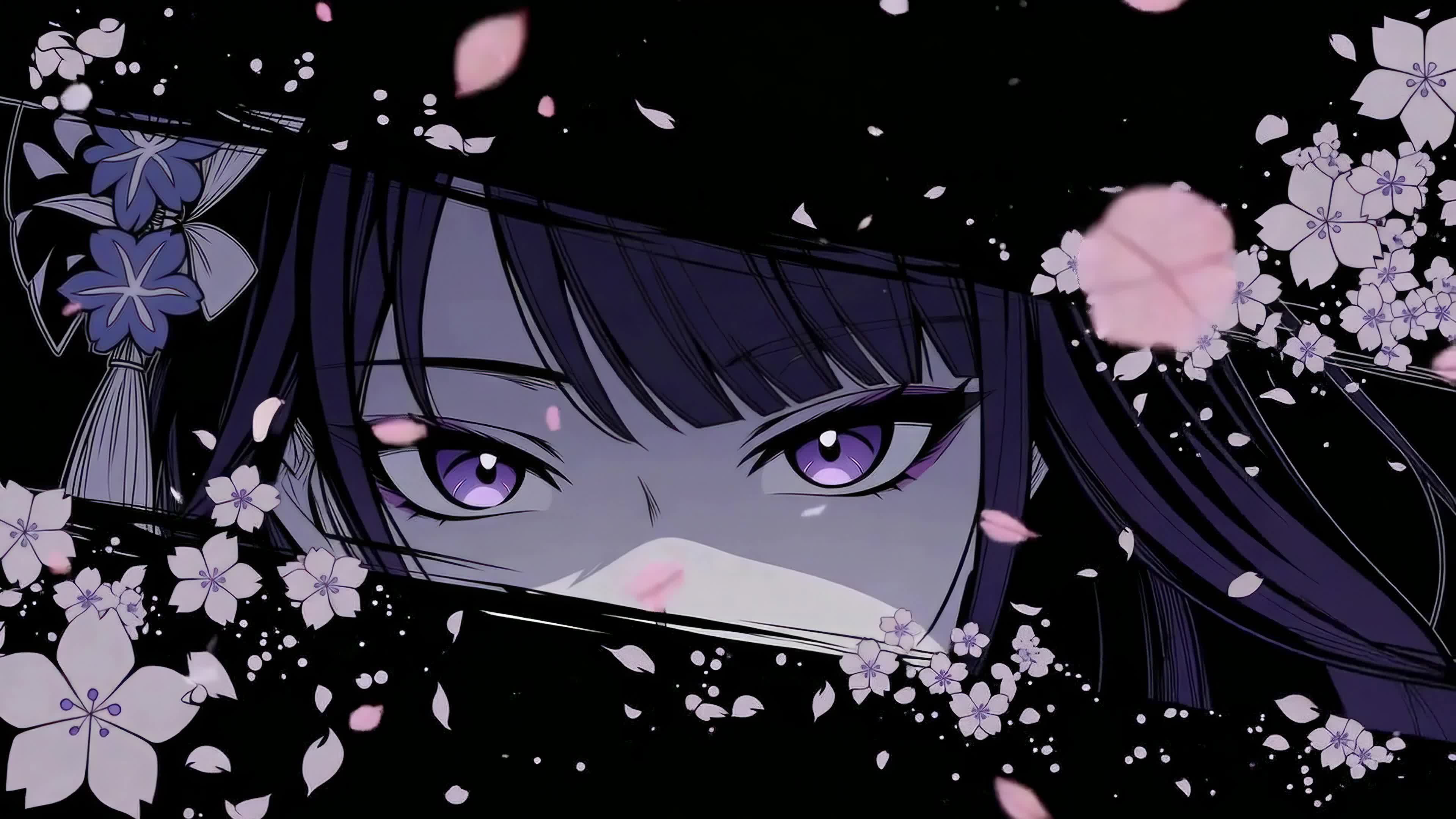 紫樱暗调少女