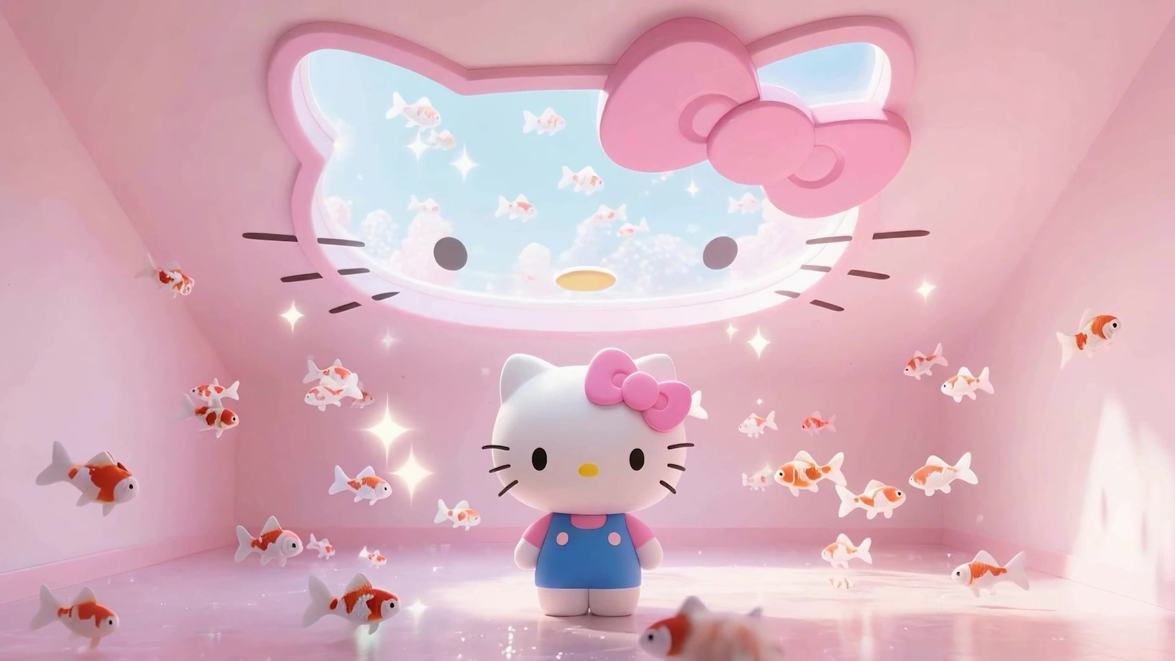 护眼鱼群小清新