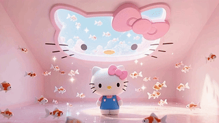 护眼鱼群小清新