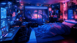 宇宙星空卧